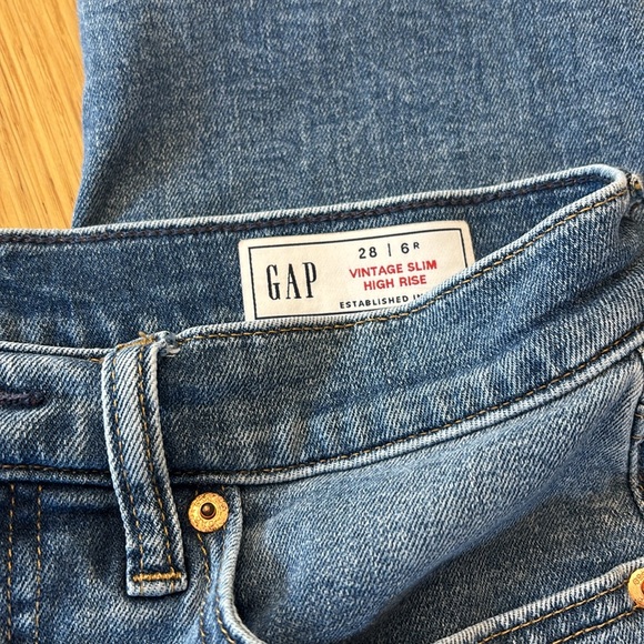 GAP High Rise Vintage Slim Jean - Picture 6 of 11